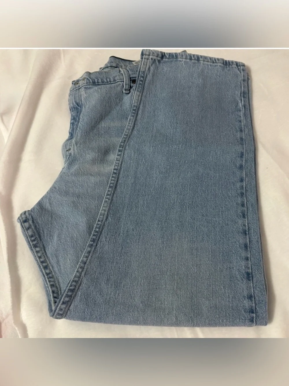 Wrangler Men’s Jeans 40x30 Light Wash Straight Leg Classic Denim